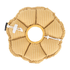 HamshMoc Elizabethan Collar Two Way Use PP Cotton Filled Adjustable Fit For 9kg Pets