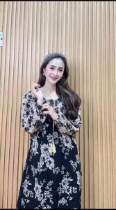 Gamis Wanita Tensel Busui Resleting Aktif ld 110cm pb 135cm Pakaian Wanita Terbaru Rayon Bisa Bayar Ditempat COD
