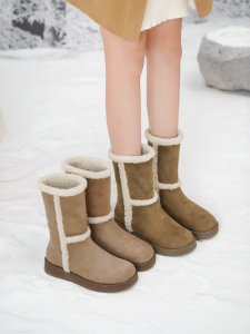 Josiny | Warm Fleece Thick Sole Snow Boots for Women
