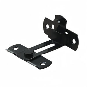 90 Degree Door Lock Latch Stainless Sliding Barn Door Hasp Lock Heavy Duty Door Buckle for Cabinet