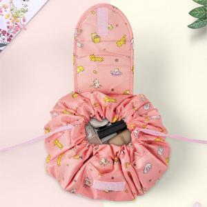 Women Drawstring Travel Cosmetic Bag Make up Bag Travel Cosmetics Bag