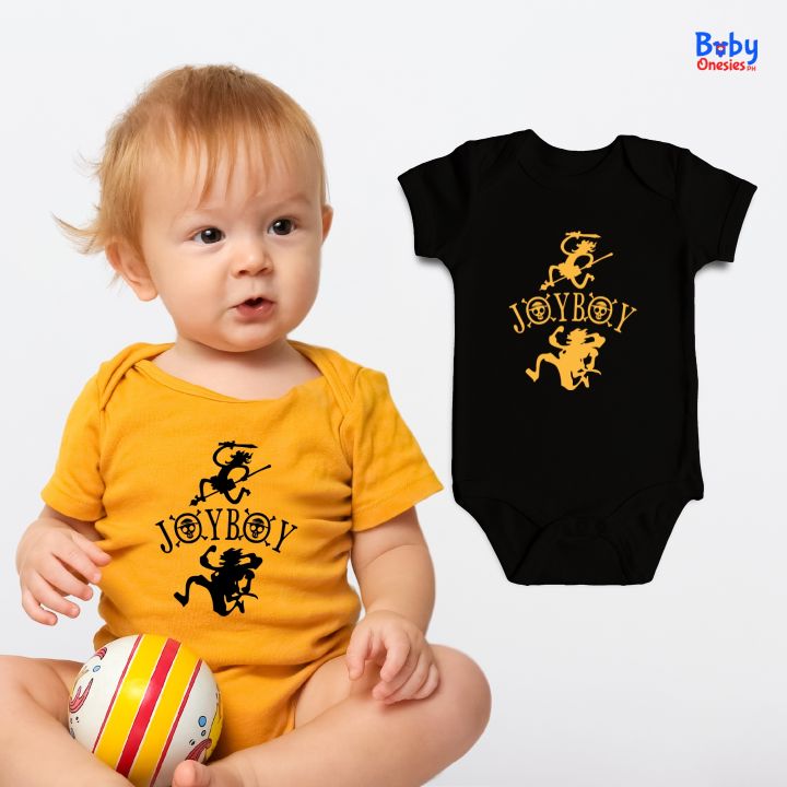 Baby Onesies PH JoyBoy Anime Baby Onesie 0-12 Months Unisex