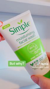 Sữa rửa mặt dưỡng ẩm Simple Moisturising Facial Wash 150ml