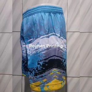 celana volly full printing biru kolor olahraga voli fullprint vollyball volleyball terbaru voly