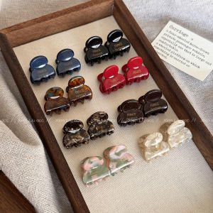 คลิปหนีบผมขนาดเล็กสไตล์เกาหลีสำหรับผู้หญิง คลิปหนีบผมทรงฉลาม คลิปหนีบผมสไตล์ไฮเอนด์ คลิปหนีบผมสำหรับตกแต่งผม คลิปหนีบผมแบบใหม่ 2025