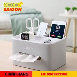 Hộp đựng giấy ăn hộp khăn giấy hộp đựng điều khiển đa chức năng để bàn E1602