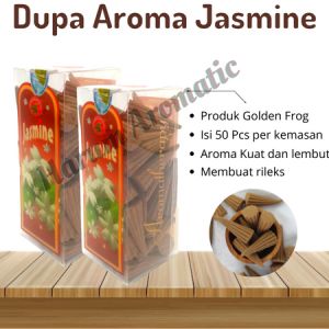 Dupa Hio Wangi Aromaterapi Buhur Kerucut JASMINE/DUPA ARAB MALAYSIA/aroma terapi bakar isi 50pcs