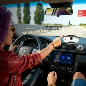 ฉาบลมติดช่องแอร์รถยนต์ รูปทรงกลองขนาดเล็ก สำหรับตกแต่งภายในรถยนต์