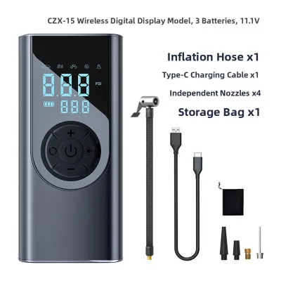 NEW WHEAT POINT | Electric Inflator Pump for Road Bicycles
