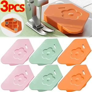 3Pcs Sewing Machine Magnetic Seam Guide with Scale Multifucntional Seam Guide Anti-Curling Plastic Positioner Sewing Tool Accessories