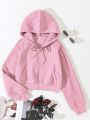 SWEATER CROP TOP JAKET ZIPPER WANITA. 