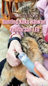 Pet Nail Clipper Scissors LED Light Nail Trimmer Scissors Pet Dog Cat Nail Toe Claw Clippers