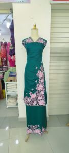 bahan stelan baju kurung Minang melayu