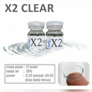 SOFTLENS BENING X2 CLEAR ( -0.50 s/d -20.00 ) SOFTLENS BENING TAHUNAN