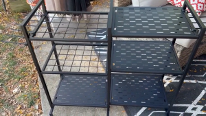 Garden Tool Organizer Rack Yard Tool Rack for Garage Organization and Storage Heavy Duty Storage Rack Organizer Metal Up to 35 Tools Rakes Brooms shovel for Shed Workshop Outdoor