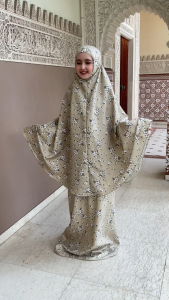 MUKENA ANAK TAS RANSEL KATUN MIKRO AMANDA