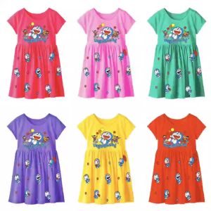 Dress Murah Doraemon 2-6 tahun Bisa COD