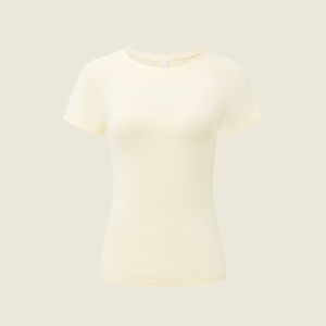 VFU | Seamless One-piece Stretchy Fitness Shirt Short-sleeve Spring/Summer