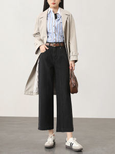 HIPPIE MISS | High Waist Ankle Length Wide Leg Trousers