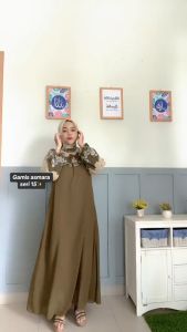GAMIS ETHNIC/GAMIS ASMARA SERI 15/GAMIS PRINTING/DRESS MAXY/MODEL PAYUNG