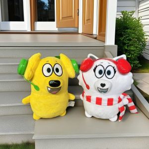 YF Roblox Dandys World Tyler And Snowi Plushie Game Character Soft Stuffed Doll Collectible Toy FY