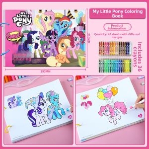 Pony Princess Coloring Book for Girls 3-6 Years Old