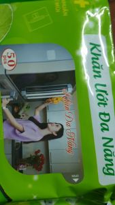 Khăn ướt đa năng Villa 50 tờ/bịch