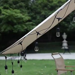 ชุดสายไฟ สายไฟห้อยระย้า ขั้วE27 หลอดปิงปอง สายไฟระย้ากันน้ำ ไฟระย้าปิงปอง สายไฟห้อย ยาว 5/10/15เมตร