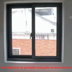 Detachable Mosquito Window Screen Net - Fiberglass Mesh Velcro - designed for Easy Installation Perfect for Household Anti - mosquito Needs