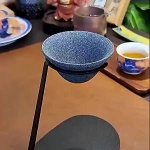 Heat Resistant Ceramic Microporous Filter Tea Strainer Set Multifunctional Coffee Filter Cup Suitable for Brewing Tea and Coffee