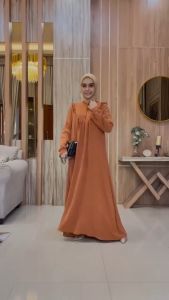 GAMIS CRINKLE TERLARIS 2024 MAUDYA MAXY Ready M - Jumbo Bisa COD
