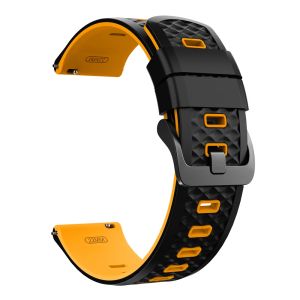22mm Silicone Band For Samsung Galaxy Watch 46mm SM-R800 Watch 3 45mm SM-R840 Gear S3 Classic Strap Sports Bracelets Replacement