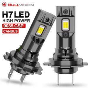 Bullvision H7 LED CANBUS Light 100W 30000LM 6000K CSP for Car Headlamp H7 Led 36 CSP High Close Lamps Auto With Fan Turbo Lights