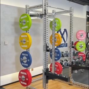 XMASTER Power Rack HomXMASTER Power Rack Home Gym Fitness Powerlifting Bodybuilding Weightlifting Plate ROGUEELIKO