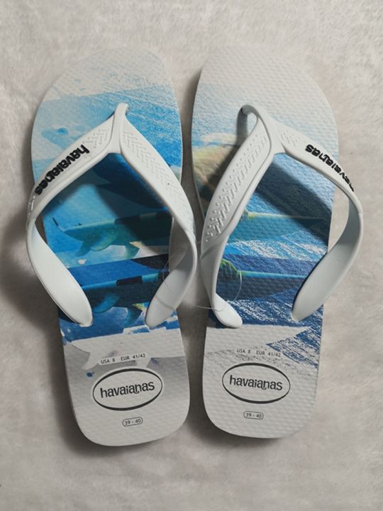 Havaianas Brazil Flip-Flops Mens Fashion Outerwear Surf Wide Strap