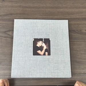 SG Gadget® Linen DIY Self Adhesive Photo Album Photo Book Scrapbook Wedding/Baby Album 3R/4R/5R Birthday Gift Anniversary