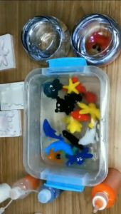 Ivorybaby Mainan Anak Magical Waterscape Diy Mainan Edukasi Kreatif Jelly Soap Warna Viral Water Scape