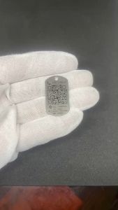 พวงกุญแจ QR Code Laser อคริลิค 5x6 ซม. พวงกุญแจอคริลิค