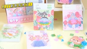 DIY เกมส์แต่งตัวแฟนตาซี โผล่ สมุดสติกเกอร์แทนเจ้าหญิงแสนสนุกภาพวาดเด็กของเล่นแฮนด์เมดของขวัญเด็กผู้หญิง