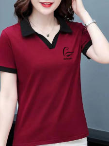 QIAOXIZI | Cotton Summer T-shirt for Women