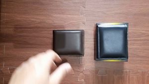 Dompet Pria Lipat pendek Bahan Kulit Sapi Premium Leather