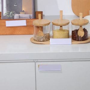 5/10PCS Self Adhesive Label Holder Clear Shelf Tag Pocket Label Holder for DIY Organizing Classify Item Stationery Office Tool