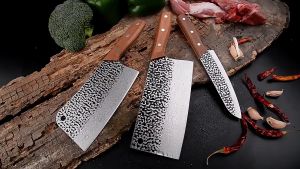 Japan Kitchen Knife Meat Cleaver Bone Chopping Knife Chef s Knives Stainless Steel Fruit Knife Pisau Dapur Jepun
