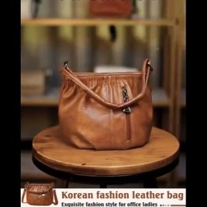 HOL Korean Women Fashion Bag 2025 new style sling bag high quality leather luxury paris ladies bag casual and versatile crossbody bags with adjustable sling multi-compartment bag traveling shopping commuting tote bag