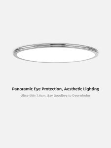 NSWR | Minimalist Bauhaus Thin Seamlessly Eye-Protecting Bedroom Ceiling Light