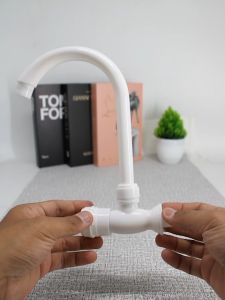 Kran Air Angsa Dapur Cuci Piring Wastafel 1/2 Inch Bahan Plastik High Quality SLT 14-124