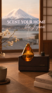 Aunude Fujisan Home and Room Nebuliser Waterless & Rechargeable Diffuser