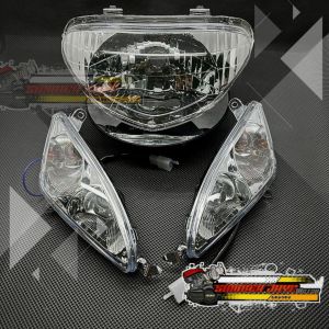 sepaket reflektor lampu depan mio lama plus sen sepasang mio sporty mio lama