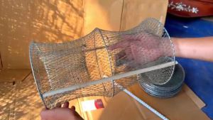 Bẫy Ếch Bẫy Cua Kiểu Mới Gấp Gọn Lại Được