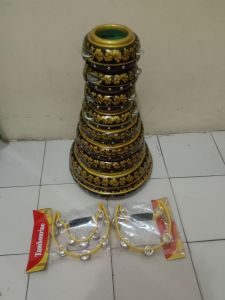 Rebana qosidah motif batik